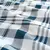 SPIKVALLMO Jorganska navlaka i jastučnica, bela plava/karo150x200/50x60 cm