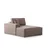 Atelier del Sofa Ugaona garnitura Pirlo 100x88x170cm Braon