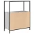 Kupaonski ormarić s policama sivi sonoma 76,5x35x95 cm