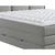 MID.YOU POSTELJA BOXSPRING 160 cm  x 200 cm , tekstil rjavosiva