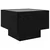 Kava Stol Crni hrast 40 x 40 x 30 cm Konstruirano drvo