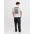 JJ Rebel by Jack & Jones majica Asher sa surf printom za muškarce, bela, M