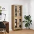 Highboard Umjetnički hrast 69,5 x 34 x 180 cm Konstruirano drvo