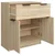 Vidaxl Komoda 60x30x70 cm konstruiran les