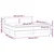 Krevet box spring s madracem LED svjetlosivi 200x200 cm tkanina