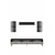 Hanah Home TV komoda Ilay, antracit / travertin / srebrna