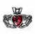 Ring ALCHEMY GOTHIC - Claddagh By Night - R210