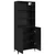Highboard Crni hrast 69,5 x 32,5 x 180 cm Konstruirano drvo