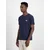 ALPHA INDUSTRIES Majica nočno modra/rjava/siva/bela