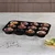 Berlinger Haus Kalup za 12 mafina Matte Black Collection BH-7950N, Crni