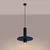 Sollux SL.1884 - Luster na sajli PELTA 1xGU10/10W/230V crna/plava