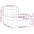 Vidaxl Box spring postelja z vzmetnico modra 140x200 cm blago