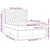 Krevet box spring s madracem LED tamnosivi 140x190 cm baršun