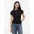 Tommy Jeans Majica Script Rib DW0DW22809 Črna Slim Fit