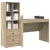 Stol s ladicama 2 pcs Sonoma hrast