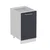Hanah Home kuhinjski element Minar 4119, 45 cm, beli / antracit