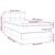 Vidaxl Box spring postelja z vzmetnico črna 90x200 cm blago