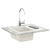 Umivaonik Bijelo 560 x 460 mm 80% kvarc i 20% smola