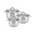 KINGHOFF KH4446 SET ŠERPI 1/3 INOX 6 DELOVA