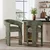 Livin Hill Barski stol, LET71HO, 61x89x57 cm, zelen