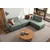 Atelier del Sofa Ugaona garnitura na razvlačenje S-Loft Right, 206 x 290 cm, Zelena