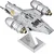 Metal Earth 3D sestavljanka Star Wars The Mandalorian: Razor Crest (ICONX)