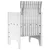 Vrtna stolica 2 pcs Bijelo 53 x 49 x 85 cm Polipropilen