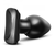Analni čep Anal Adventures - XL Plug, črn
