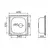 Inox sudopera Quadro 90