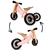 kinderfeets lesen poganjalec tiny tot plus 2v1 rose
