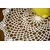 Prtiček Napkin Thread Oval Bel 35/50 Bombaž Čipkast Prtiček Oval