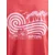 RIP CURL Majica OCEAN BREAK  roza / rdeča