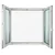 Prozor pvc dvokrilni 140x140cm desno otvaranje 6-komorni
