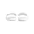 CALVIN KLEIN MEN'S WHITE SLIPPER FOOTWEAR