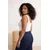 Trendyol Curve Ženska majica TBBSS26CV00007, Bela