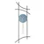 Wallity Zidni sat 75cm Plavo-Sivi