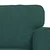 Set sofe 2 pcs Tamnozelena 175 x 82 x 80 cm tkanina