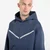 Mikina Nike Tech Mens Pullover Hoodie with Reflective Accents Thunder Blue/ Black XXL