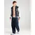 JACK & JONES Muški duks 12208182, Kajsija
