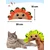 Paws & Whiskers Set igračaka za mačke Miyav 1014, 2 komada, Šareni