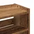 Stalak za cipele boja staro drvo 60x25x62 cm konstruirano drvo