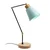Opviq Stona lampa E27 Socket, Tirkizna