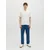 JJ Rebel by Jack & Jones polo majica Reeze sa rajsferšlusom za muškarce, bela, M