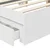 Krevet s od storage Bijelo 140 x 190 cm Konstruirano drvo