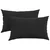 Jastučići za sofu 2 pcs Crna 50 x 30 cm Kordura tekstil