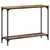 Konzolna stolica s policom Staro drvo 101 x 30.5 x 75 cm