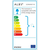 Opviq Stona lampa E27 Socket, Crno-Hrast