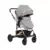 KikkaBoo Kolica Amaia Light Grey premium set 2in1 sa autosedištem I-Size (KKB11245 SET)
