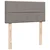 Vidaxl Box spring postelja z vzmetnico taupe 90x200 cm blago