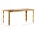 Vidaxl Jedilna miza 160x80x76 cm trden predelan les